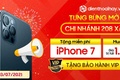 Tưng bừng khai trương Dienthoaihay.vn 208 Xã Đàn: Mua là có quà, cơ hội trúng iPhone 7 3.490K, Giảm giá, tặng BH VIP