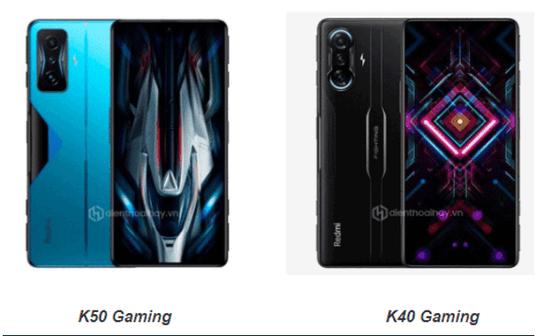 So sánh giữa 2 dòng sản phẩm Xiaomi Redmi K50 Gaming và Redmi K40 Gaming: Liệu bản nâng cấp có thực sự ấn tượng?