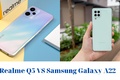 Realme Q5 khẳng định vị thế, liệu Samsung Galaxy A22 có đủ tuổi ?