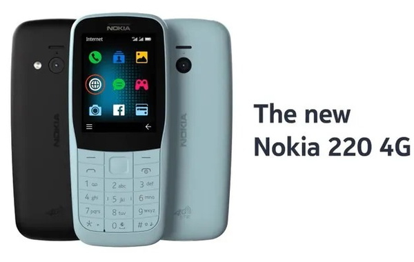 Nokia 220 4G 2024 ra mắt với thiết kế đẹp, có USB-C kèm màn hình IPS