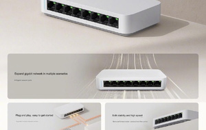 Xiaomi giới thiệu hai mẫu switch chia mạng: Gigabit và 10GbE, giá từ 453.000 đồng