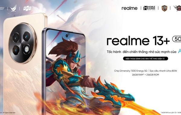 Realme 13+ ra mắt tại Việt Nam: Thiết kế ấn tượng, hiệu năng mạnh mẽ, giá tầm trung