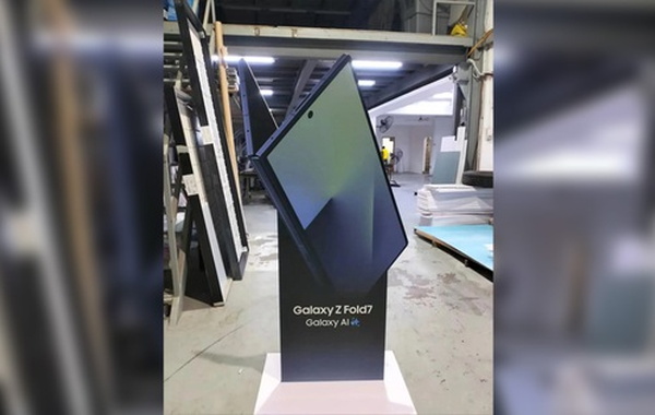 Galaxy Z Fold7 lộ diện với thiết kế siêu mỏng từ xưởng in
