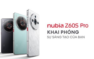 Nubia Z60S Pro 5G: Sức mạnh bứt phá từ công nghệ hàng đầu