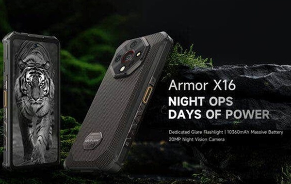 Smartphone bền bỉ giá rẻ với pin siêu lớn và camera quay đêm
