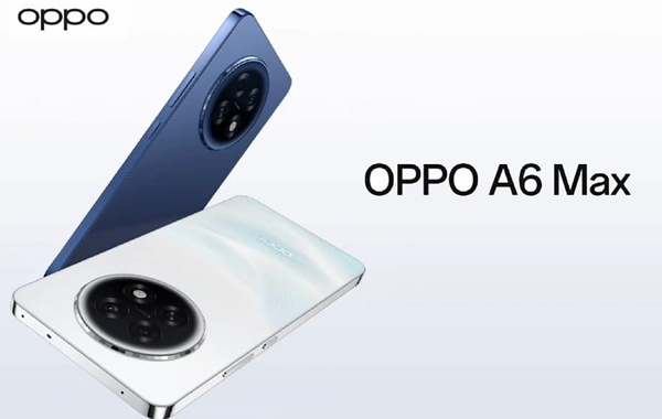 OPPO A6 Max trình làng: Dung lượng pin cực khủng và khả năng chống nước vượt trội