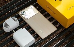 realme P4 Pro: Điểm nhấn với thiết kế vân gỗ và pin khủng