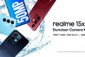 realme 15x bất ngờ ra mắt với màn hình 144Hz và pin 7000 mAh