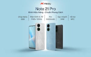 Khám phá Meizu Mblu Note 21 Pro: Sự lựa chọn hoàn hảo cho phái mạnh