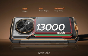 Smartphone siêu bền với pin khủng 13.000mAh, giá chưa đến 6 triệu đồng