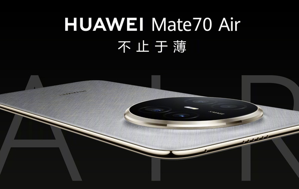 HUAWEI Mate 70 Air gây sốc với thiết kế siêu mỏng và pin khủng