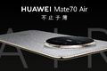 HUAWEI Mate 70 Air gây sốc với thiết kế siêu mỏng và pin khủng
