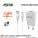 Bộ sạc điện thoại Lightning 2.4A A818