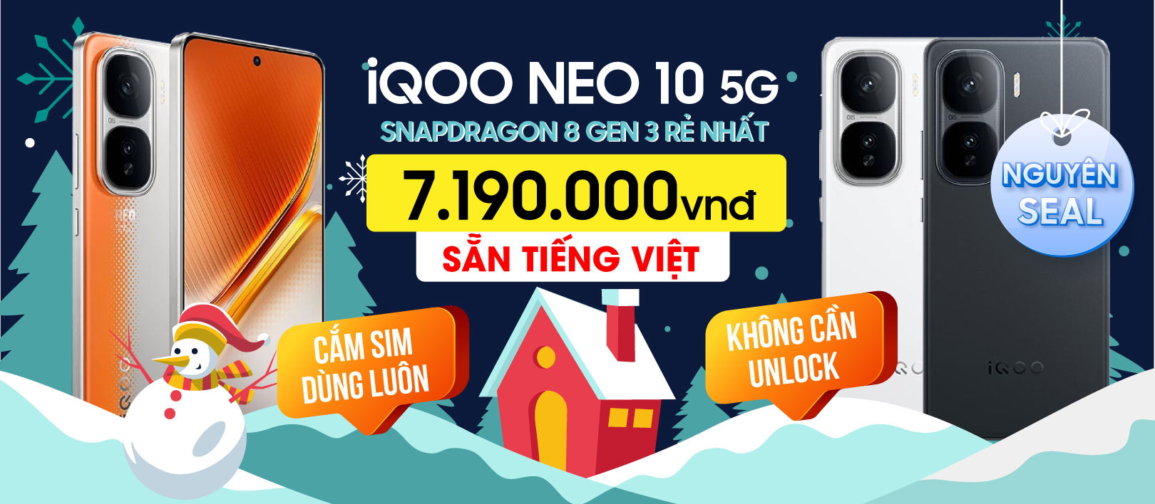 iQOO NEO 10 5G Snap 8 Gen 3