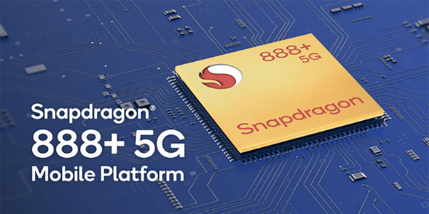 Chip xử lý Snapdragon 888, tích hợp công nghệ 5G, hiệu năng vượt trội.
