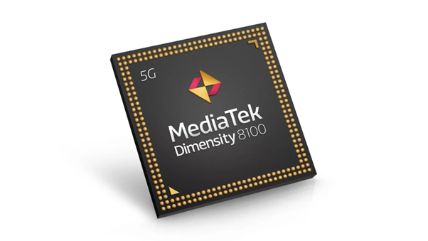 Chip xử lý Mediatek Dimensity 8100, hỗ trợ công nghệ 5G. 