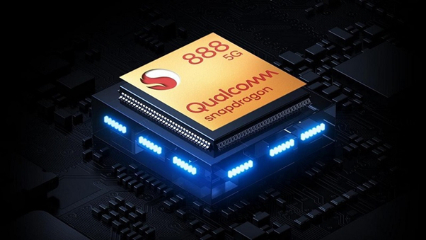 Chip xử lý Snapdragon 888, tiến trình 5nm của Qualcomm.