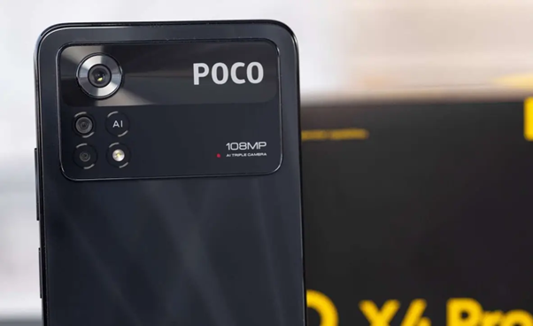 Camera trên Poco X4 Pro.