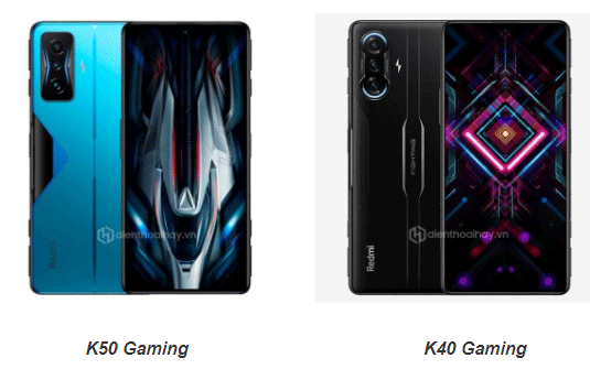 Xiaomi Redmi K50 Gaming và Redmi K40 Gaming được thiết kế độc đáo, thông số cấu hình ấn tượng.